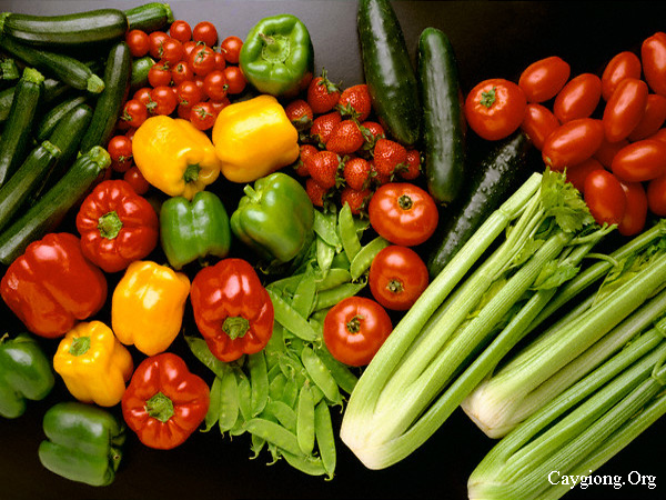 Tác dụng của rau củ quả ăn sống